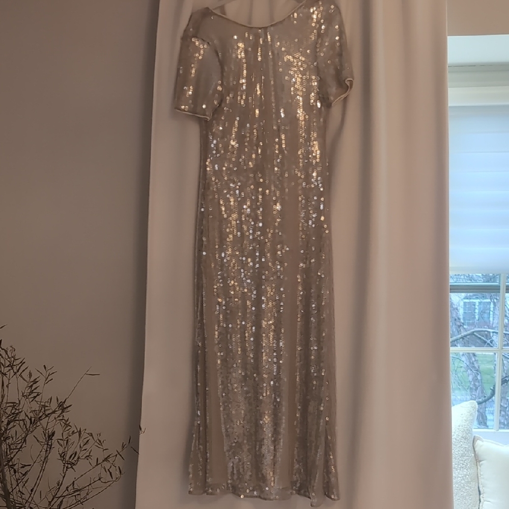 Elegant Staud Sequin Gown